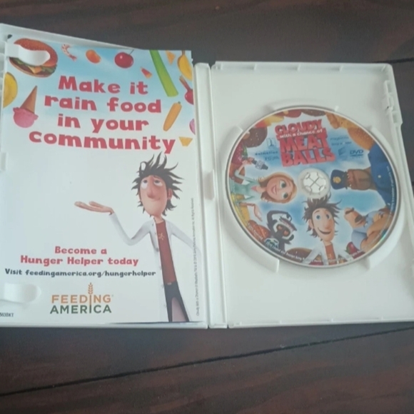 Cloudy with a Chance of Meatballs (DVD, 2009) - Picture 1 of 3